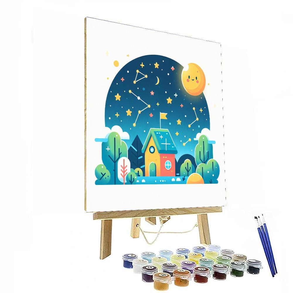 Celestial Stories Number Painting