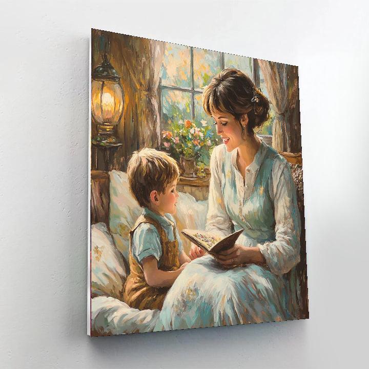 Mom's Cuddle Corner Painting Number Kit