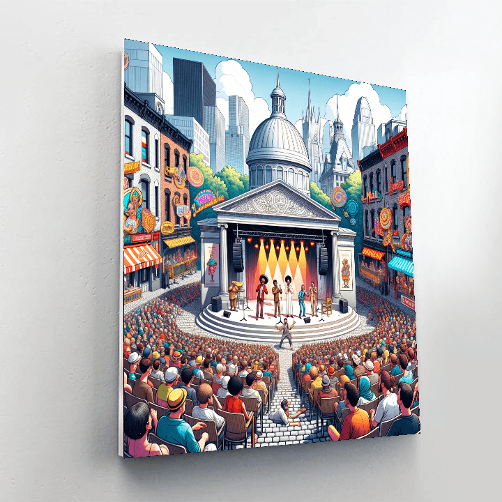 Just For Laughs Festival - Montreal Paint By Color