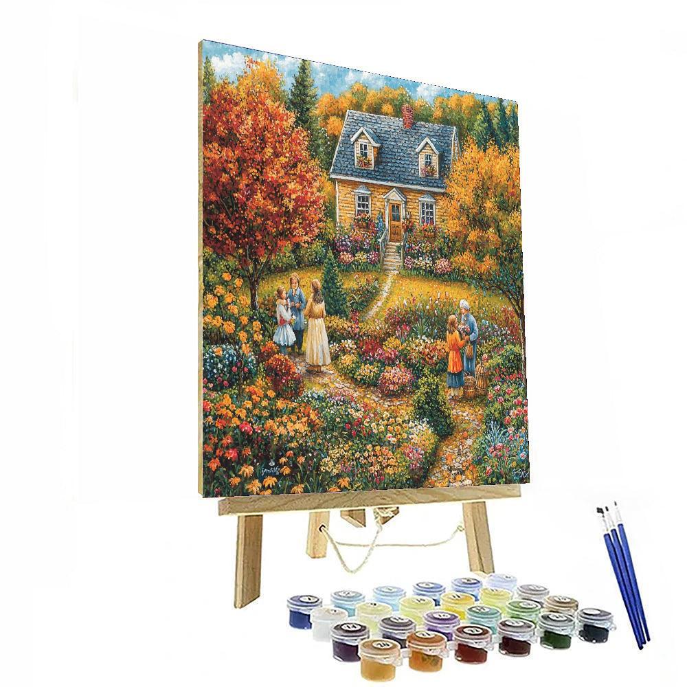 The Gift Of Kindness Number Painting