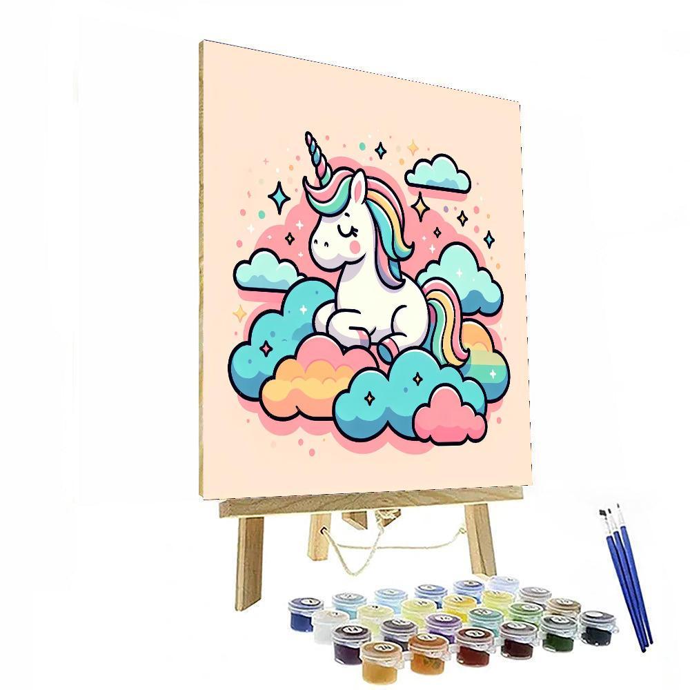 Sweet Dream Unicorn Numbered Painting Kits
