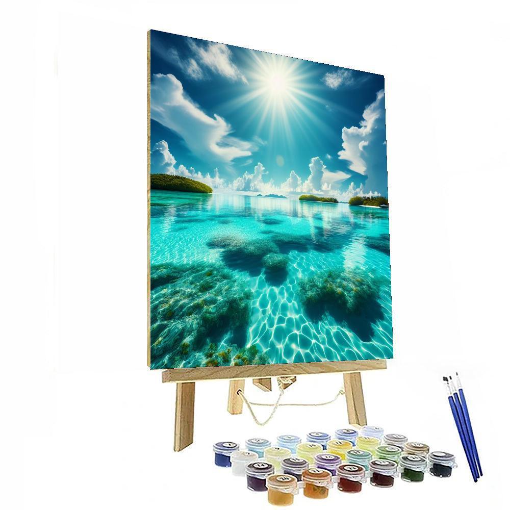 Crystal Clear Lagoon Paint By Color