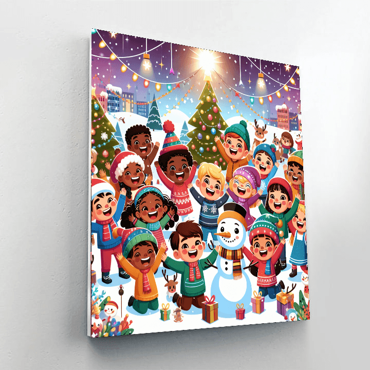 Colorful Holiday Celebrations Paint By Numbers