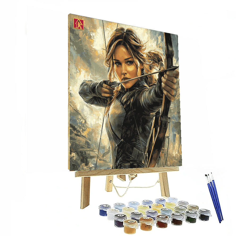 Jennifer Lawrence: The Spark Of A La La Land Dream Paint By Number