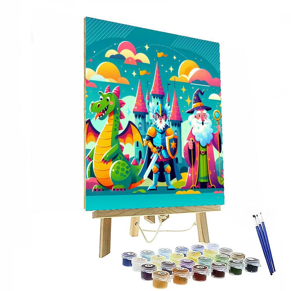 Fantastic Fantasy Quest Numbered Painting Kits