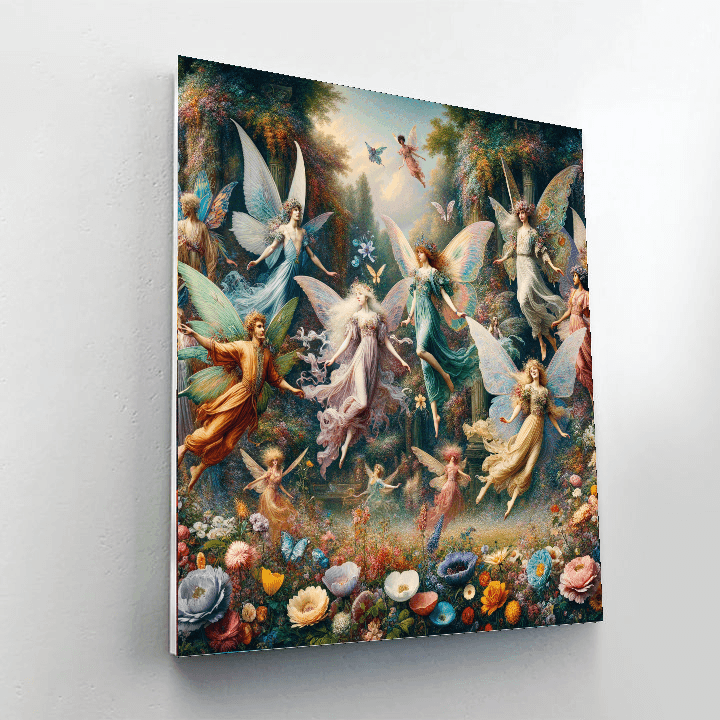 Ethereal Fairies Painting Number Kit