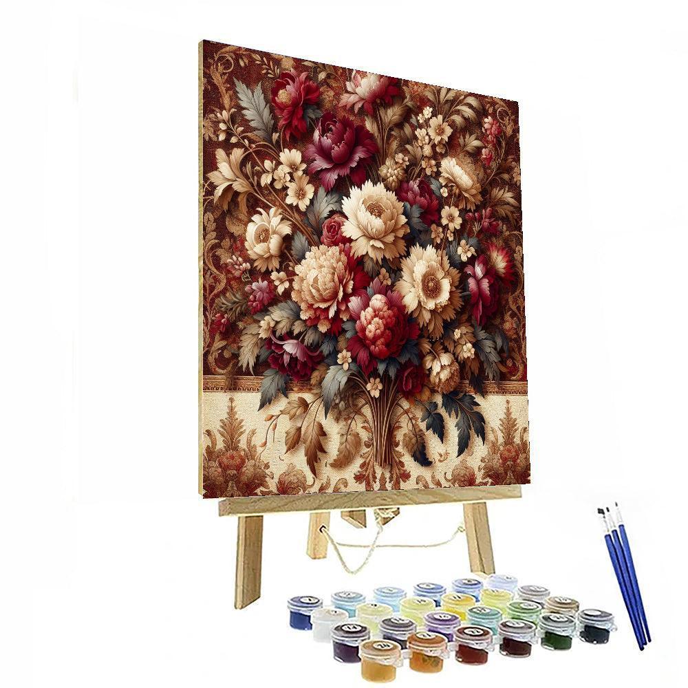 Victorian Blossom Charm Paint By Number