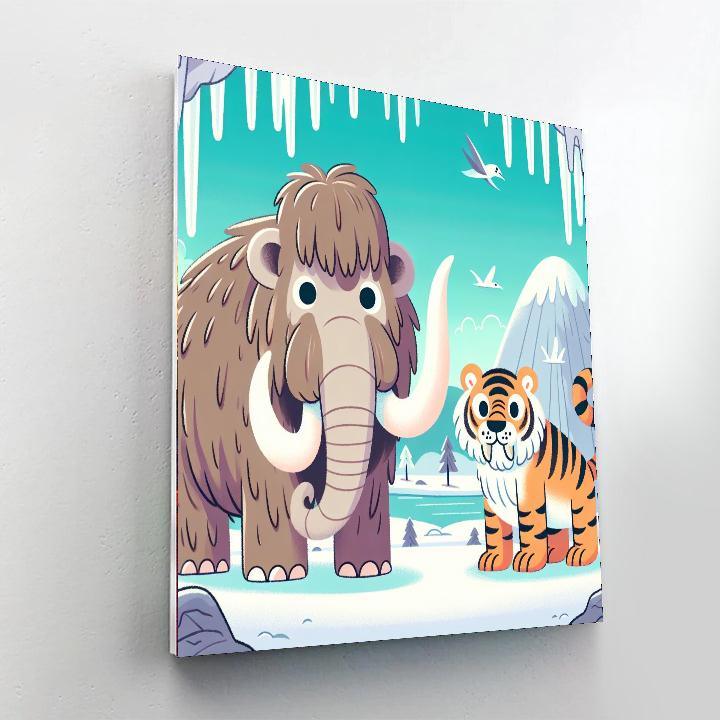 Ice Age Exploration Paint By Numbers