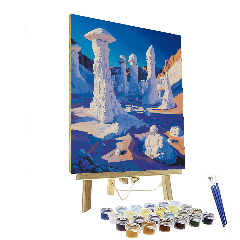 White Desert National Park - Egypt Painting By Numbers Kit