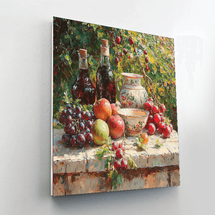 Vermeer Inspired Vintage Tranquility  DIY Paint By Numbers