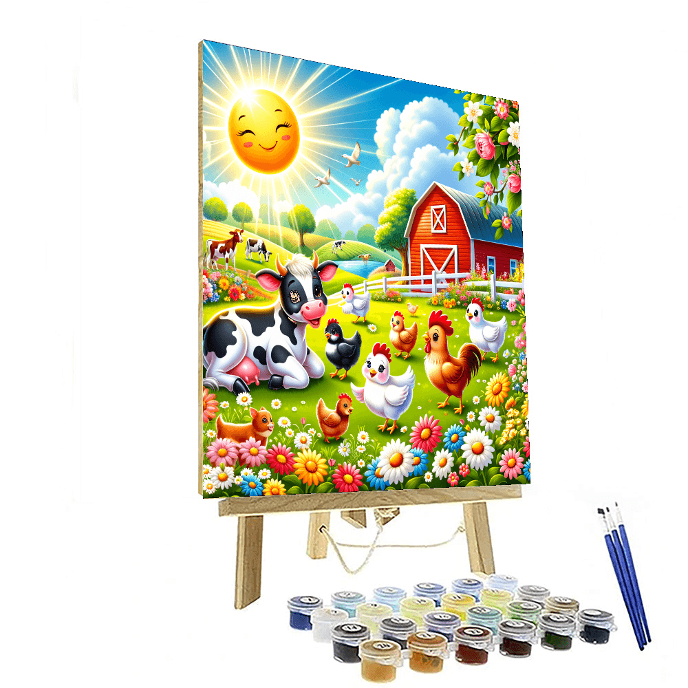 Sunny Days On The Farm Paint By Number