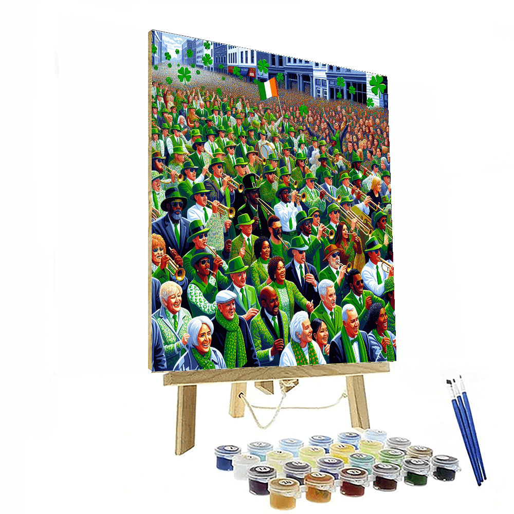 St. Patrick's Day Painting Number Kit