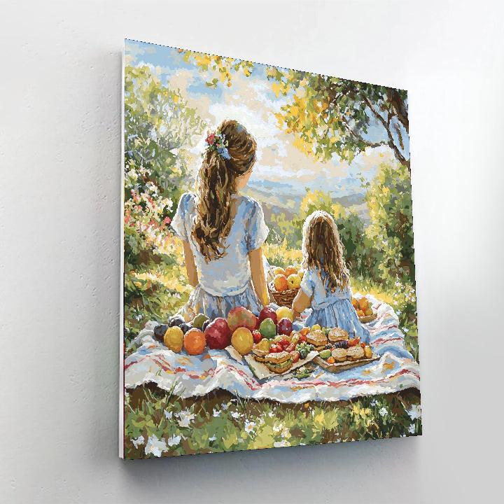 A Picnic Under The Sun Paint By Color