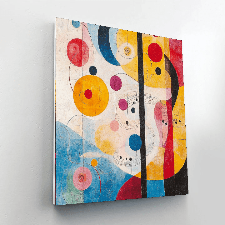 Paul Klee Inspired Sweet Harmony  Paint By Numbers Art