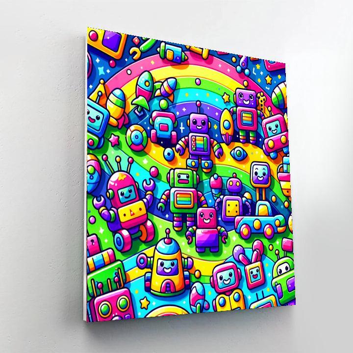 Exciting Toy Adventure Paint By Numbers Kits