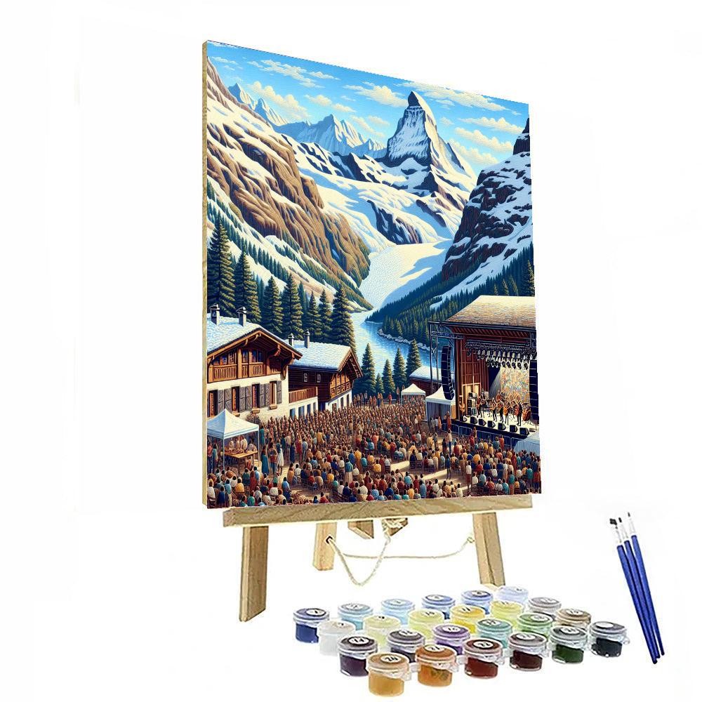Zermatt Unplugged - Switzerland Paint By Numbers Art