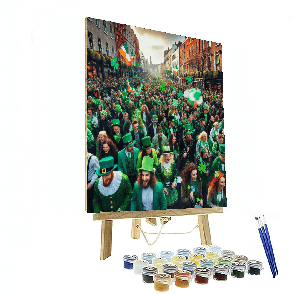 Saint Patrick's Day - Dublin Paint By Numbers Kits