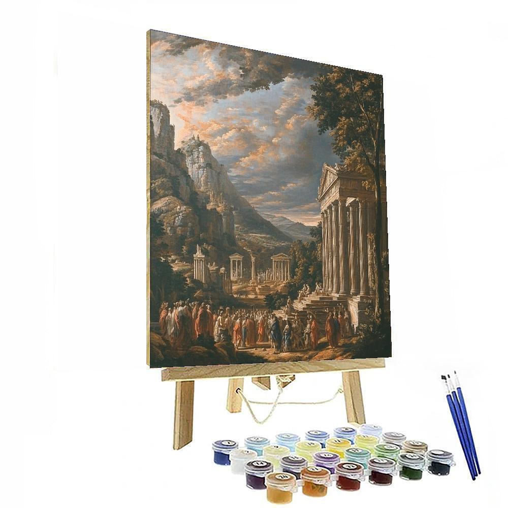 Poussin Inspired Ancient Greek Myths  Paint By Numbers