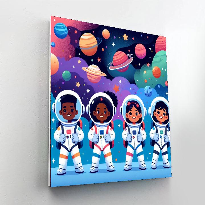 Deep Space Expedition Paint By Number