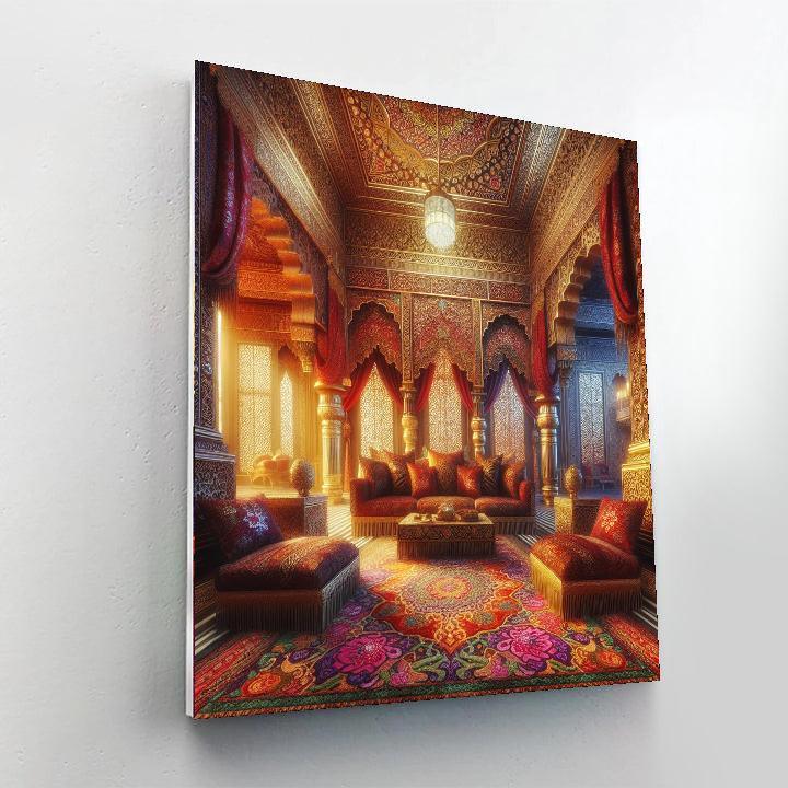 Opulent Eastern Splendor Paint By Color