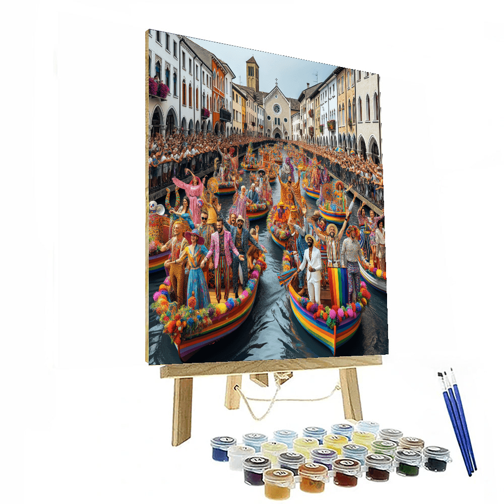 Pride Amsterdam - Netherlands Paint By Numbers Art