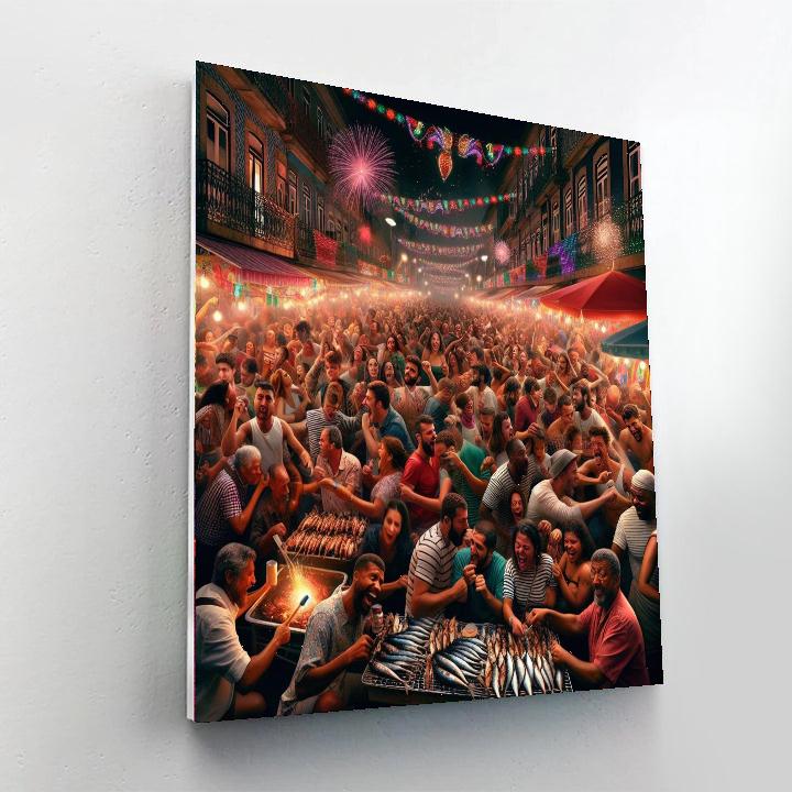 Fiesta De São João - Porto Paint By Numbers