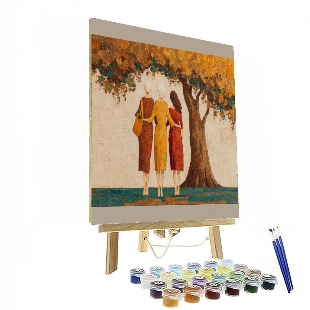 Generations Of Wisdom Painting Number Kit