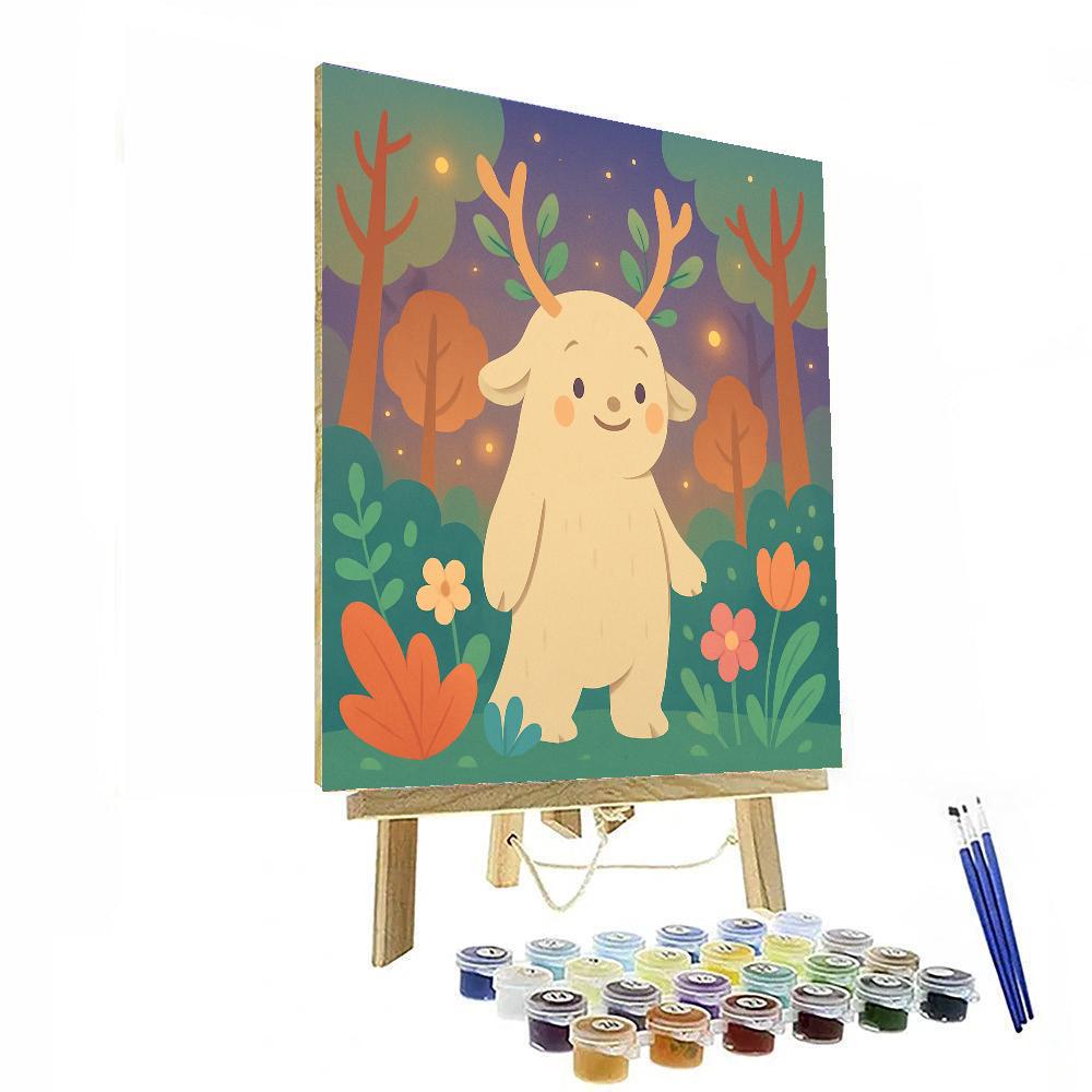 Gentle Forest Spirit Numbered Painting Kits