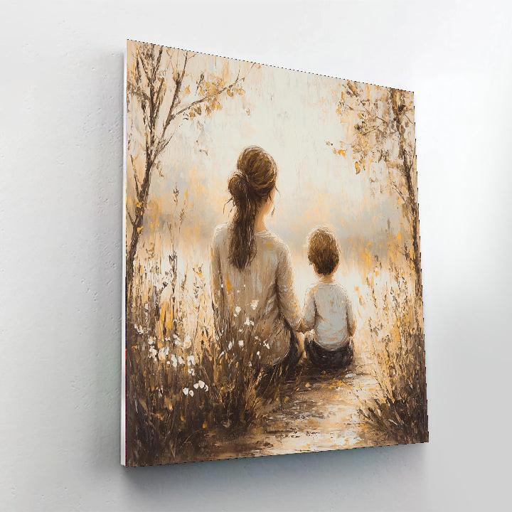 Mommy's Comforting Touch Paint By Numbers Kits