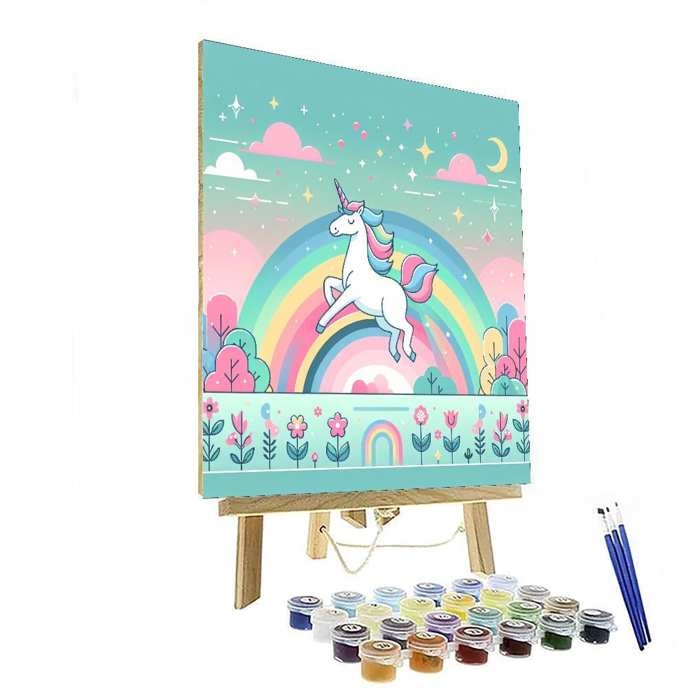 Unicorn Dreamland Journey Paint By Numbers