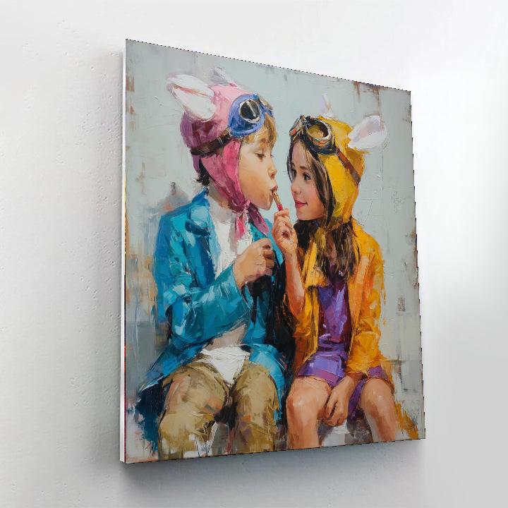 Whimsical Playtime Numbered Painting Kits