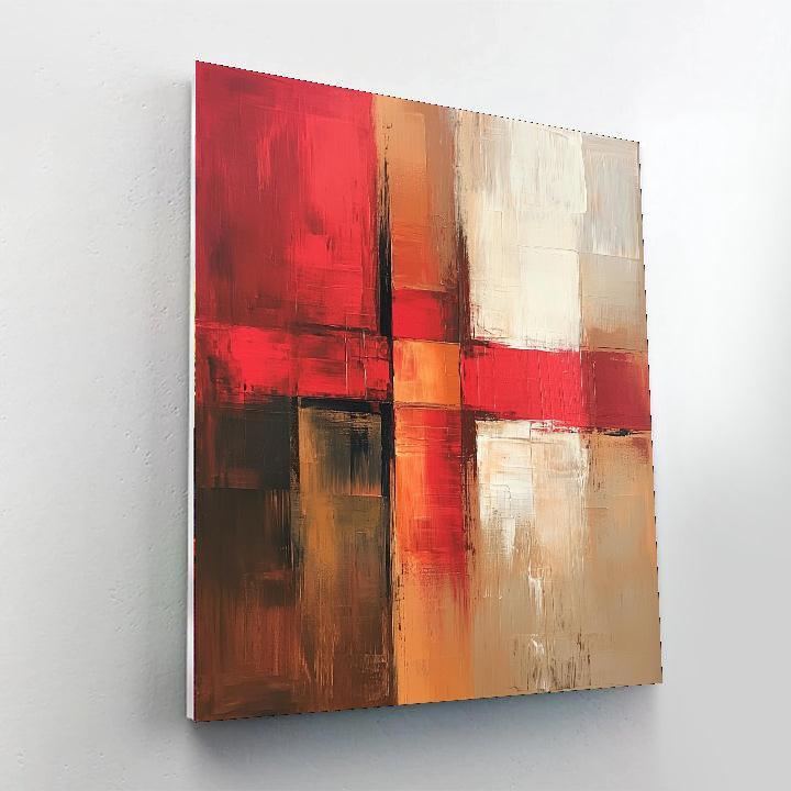 Mark Rothko Inspired Fusion Of Elements  Painting By Numbers Kit