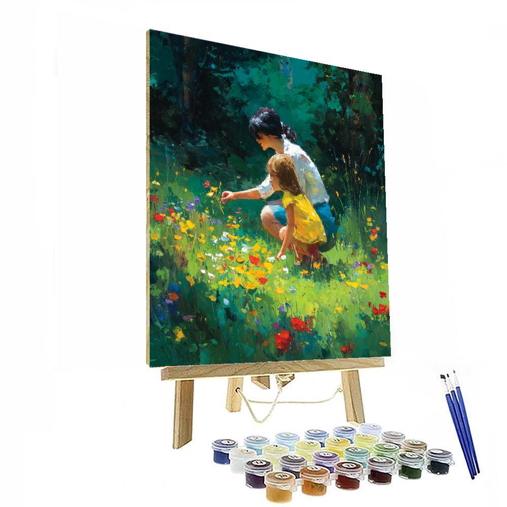 A Mother’s Love In Full Bloom DIY Paint By Numbers