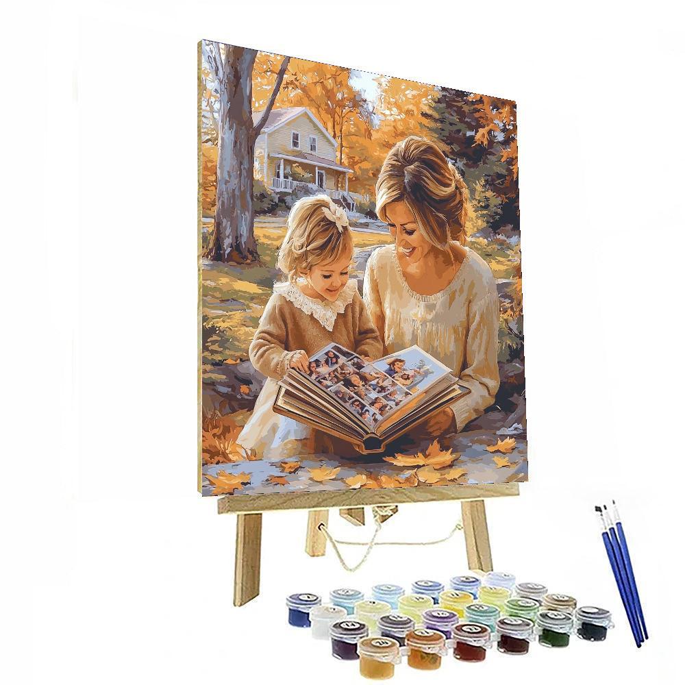 Cherishing Every Moment Number Painting