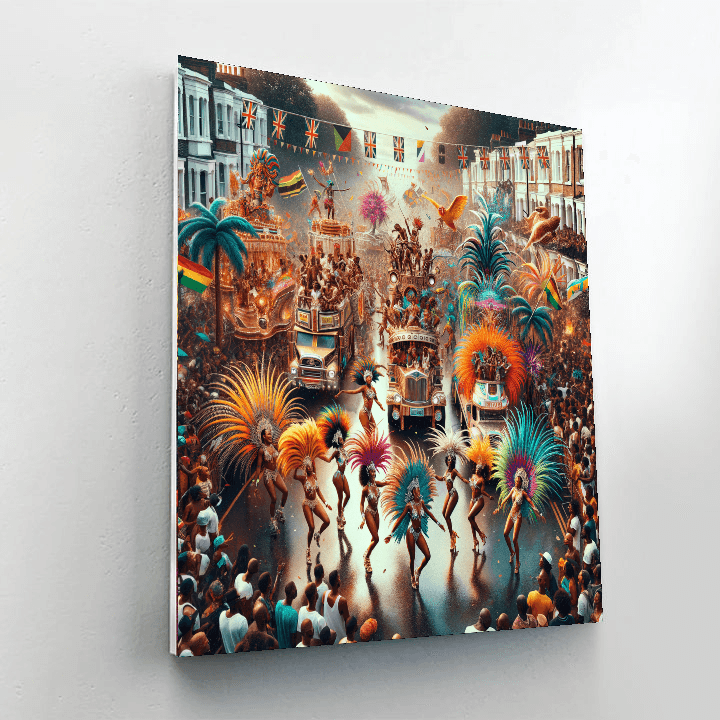 The Notting Hill Carnival - United Kingdom Numbered Painting Kits