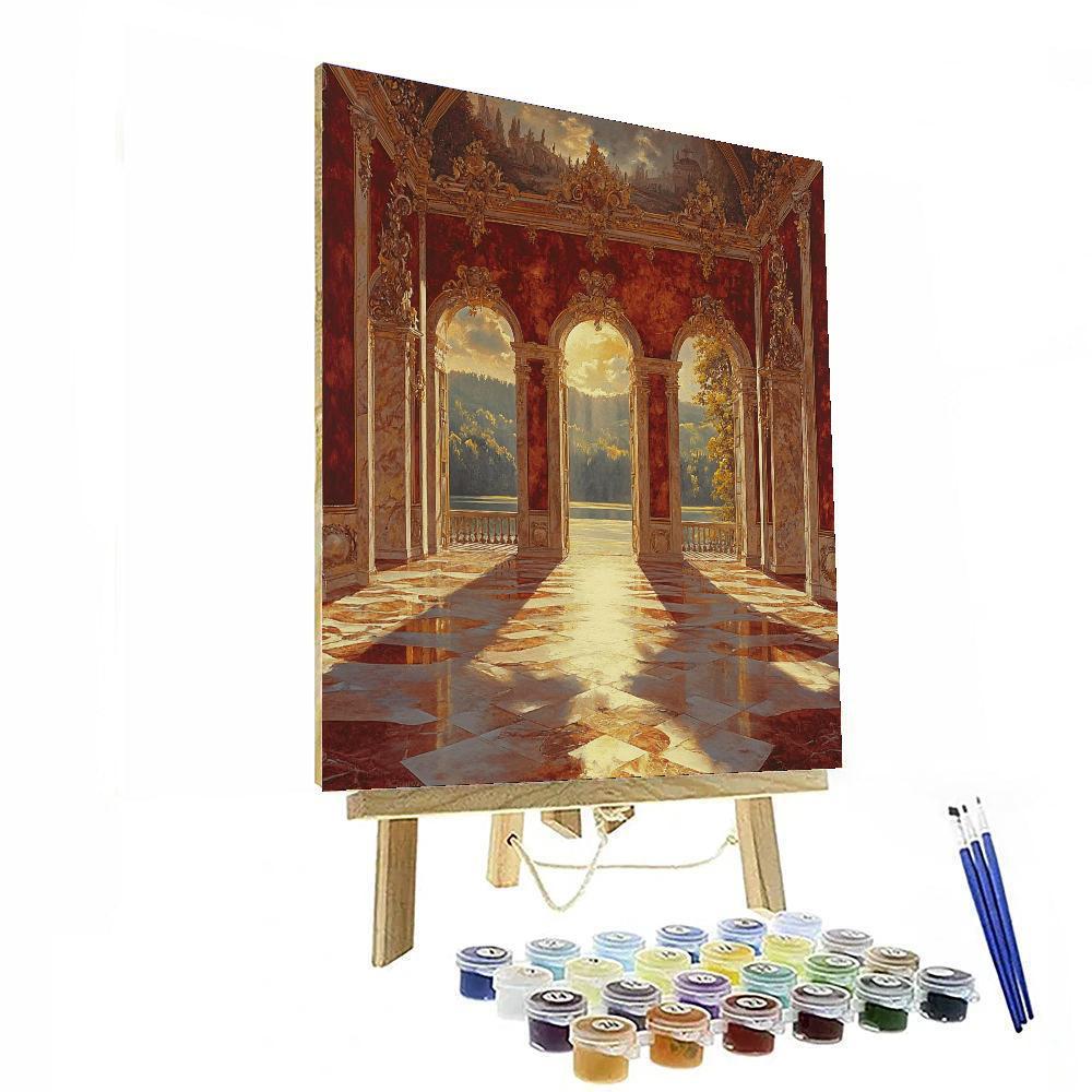 Caravaggio Inspired Crimson Reflections  Painting By Numbers Kit