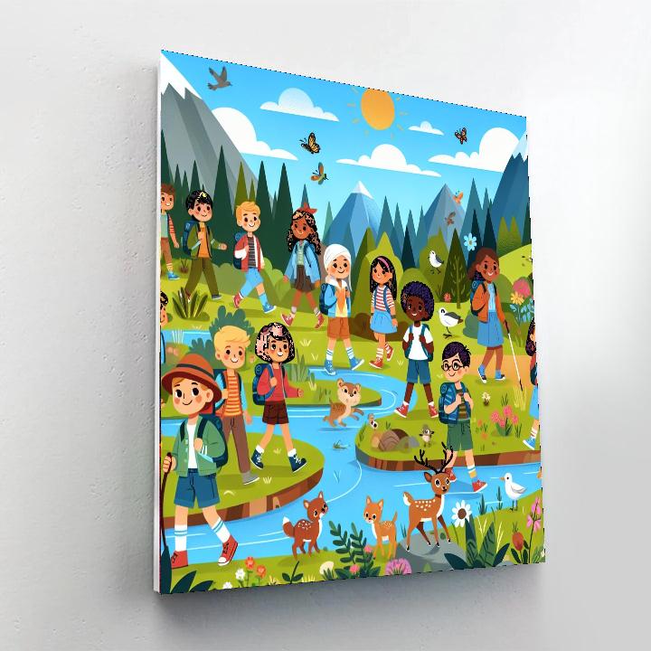 The Great Expedition Painting Number Kit