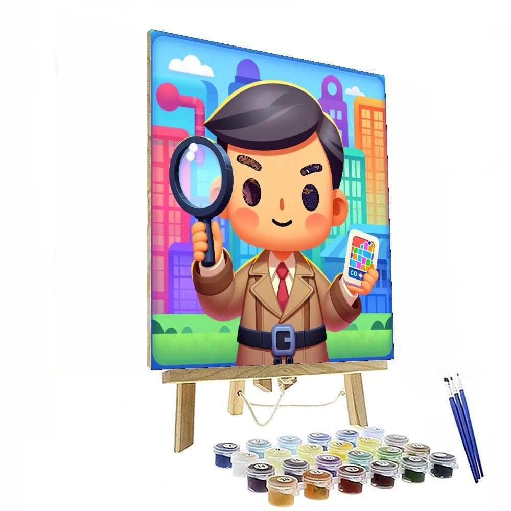 Super Spy Adventure Paint By Number