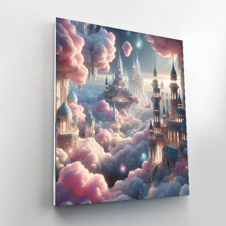 Fairy Tale Sky Palaces Paint By Color