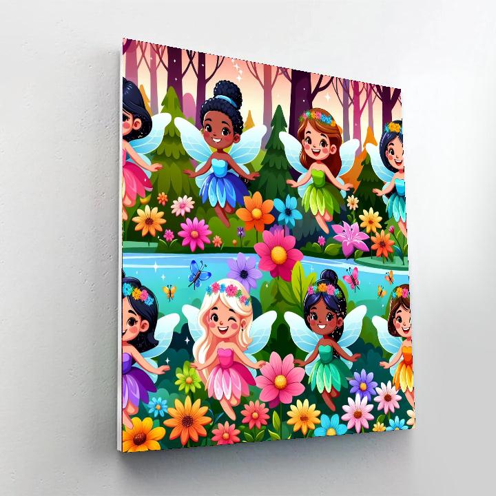 The Secret Garden Of Fairies DIY Paint By Numbers