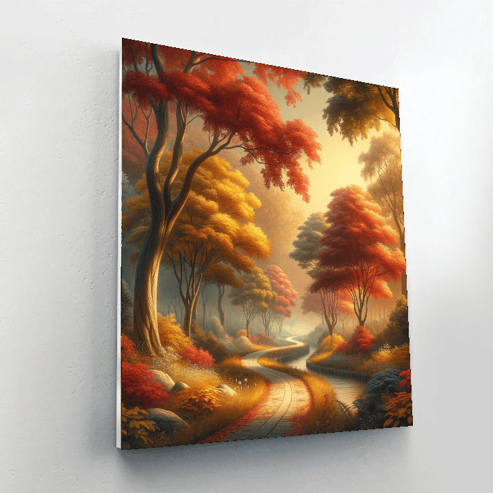 Radiant Autumn Hues Paint By Numbers Kits