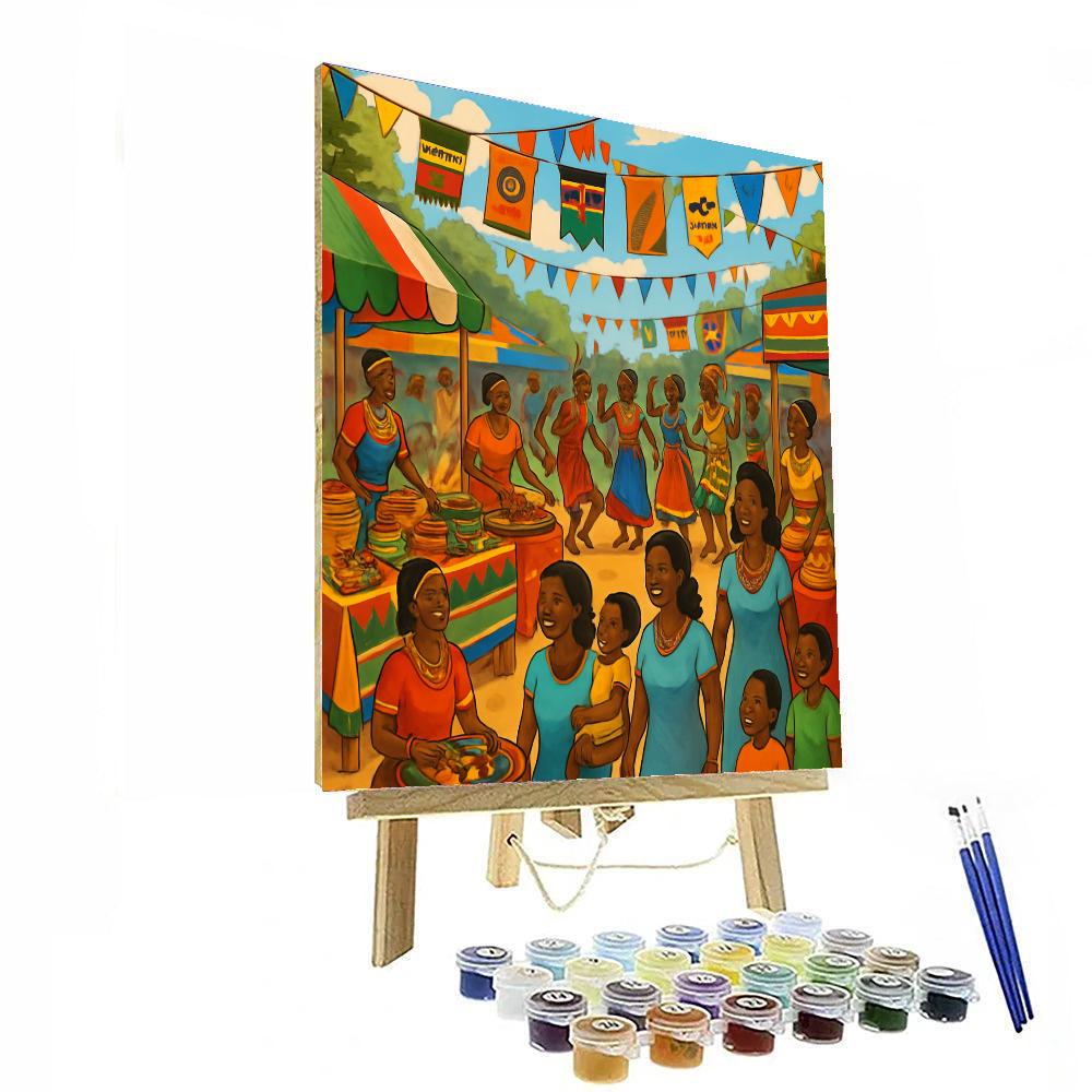 Nairobi Festival DIY Paint By Numbers
