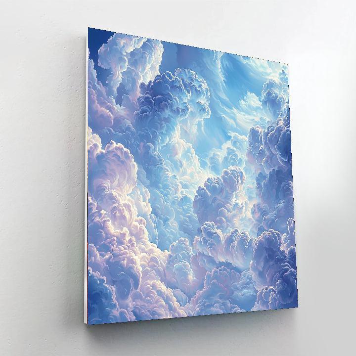 Michelangelo Inspired Celestial Whisper  Painting Number Kit