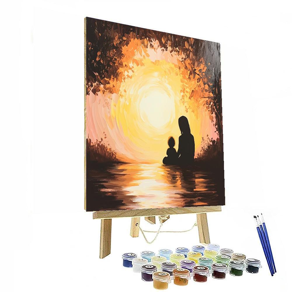 Soft Light Of Dawn Number Painting