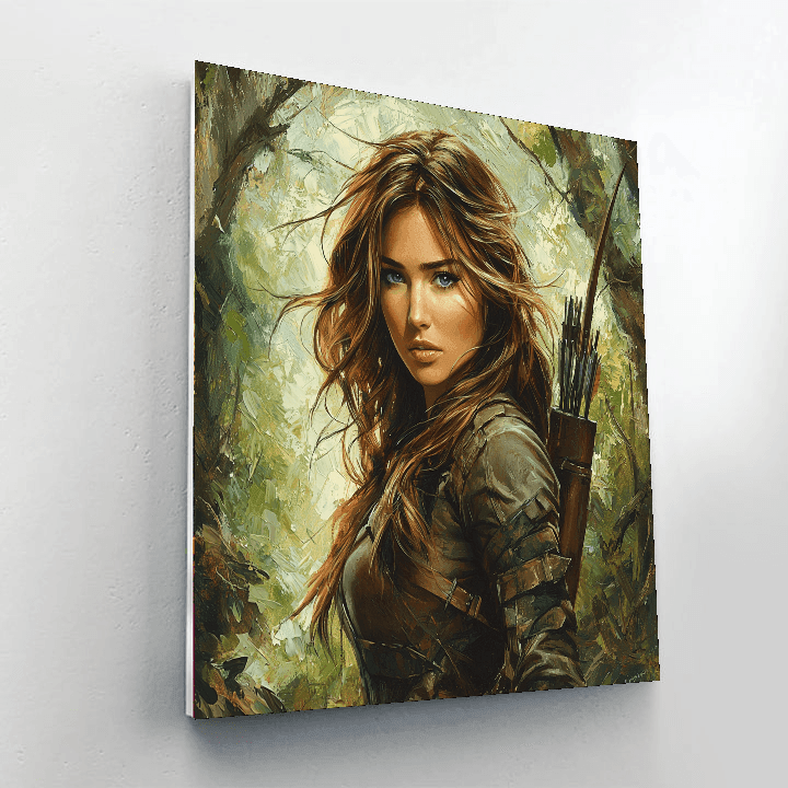 Jennifer Lawrence: The Fearless Hunger Games Heroine Paint By Number