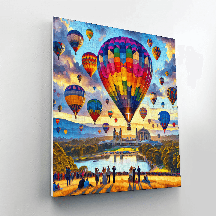 Canberra Balloon Spectacular Painting By Numbers Kit