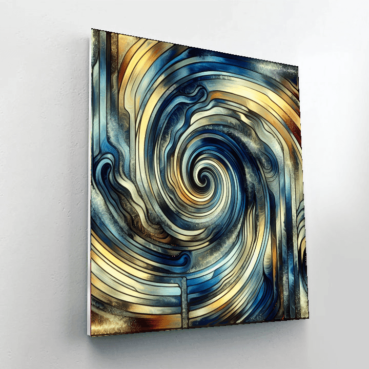 Sublime Abstract Reflections Painting By Numbers Kit