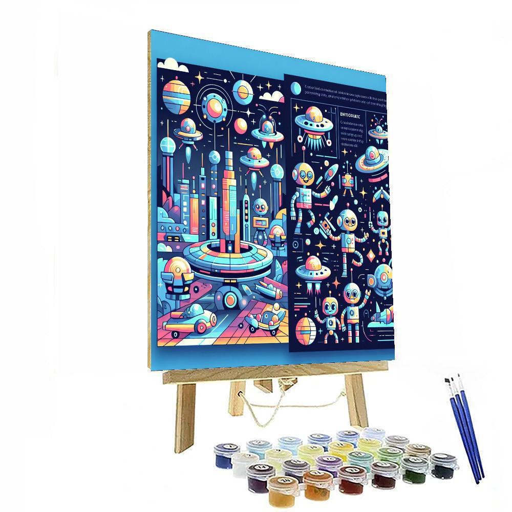 Fantastic Robot Quest Paint By Number
