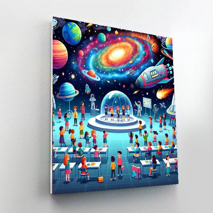 Space Explorer Academy Paint By Numbers