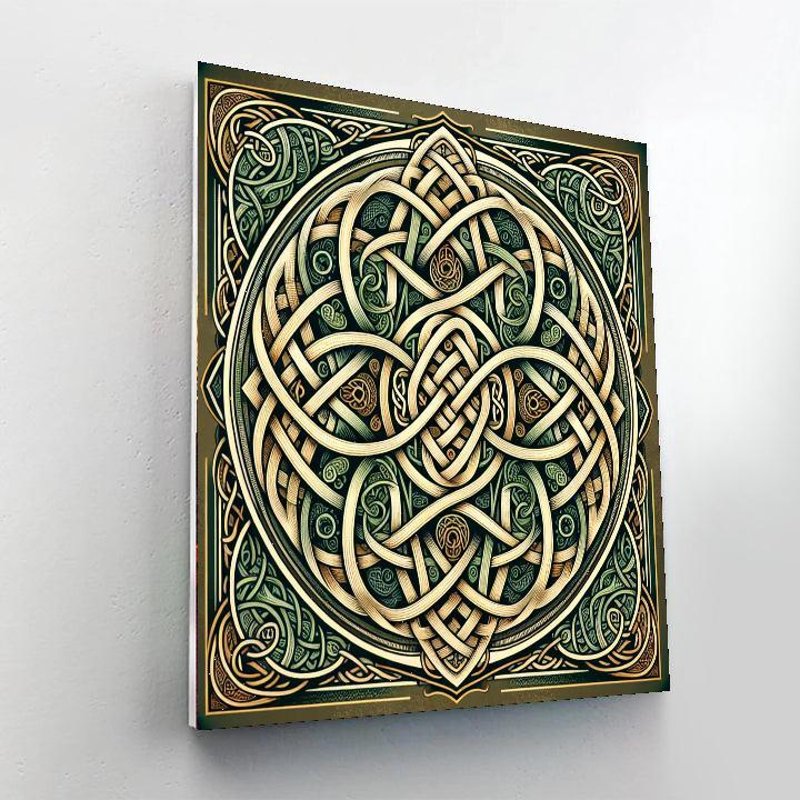 Celtic Knot Whimsy Paint By Color